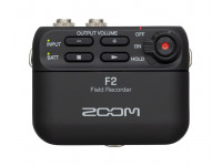 Zoom F2 - Grabadora de audio ligera y compacta, Grabación flotante de 32 bits, Graba archivos de 44,1 kHz/32 bits o archivos flotantes de 48 kHz/32 bits, Función Rec Hold para evitar la operación accidental ...