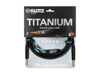 Klotz TI 0300PP Titanium 3m Jack/Jack - respuesta rápida y ultradinámica, excelente atención al detalle y respuesta transitoria auténtica, Sin distorsiones, ofrece un sonido magníficamente equilibrado., sin fases, compresión de señal ult...