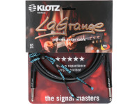Klotz LaGrange Jack 3m - Mono Jack / Cable de instrumento Mono Jack de 6.3 mm, Longitud: 3m, Blindado, Contactos: níquel, Capacitancia ultrabaja (65 pF / m), Cubierta: PVC, 