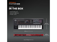 <b>Roland FANTOM 6 EX EXPANDED Sintetizador Visor Táctil a Cores</b>