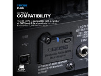 <b>BOSS BT-DUAL Adaptador Wireless Bluetooth Audio e MIDI para produtos BOSS e Roland BEST-SELLER</b>