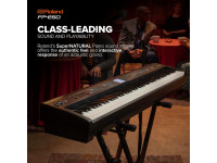<b>Roland FP-E50 Piano Profissional com Caixa Ritmos Arranger 88 Teclas pesadas USB Bluetooth ZEN-Core BEST-SELLER</b>