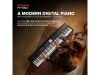 <b>Roland FP-E50 Piano Profissional com Caixa Ritmos Arranger 88 Teclas pesadas USB Bluetooth ZEN-Core BEST-SELLER</b>
