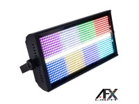 Afx Light   Estroboscópio C/ 864 LEDS RGB + 96 LEDS Brancos - Estroboscopio LED con 864 LED SMD 5050 RGB, + 96 LED SMD 5730 blancos, Voltaje de funcionamiento: 230 VCA, 500 W, Entrada y salida PowerCON, 4/11/32/39 canales DMX, pantalla LED, Control DMX, autom...