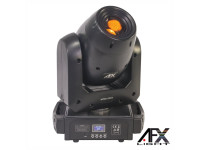 Afx Light   Moving Head 1 LED 60W DMX MIC MY60-SPOT - Proyector de cabeza móvil 60W, 1 LED 60W, 6 Efectos, 8/14 Canales DMX, Movimiento PAN de 540º y rotación TILT de 210º, Voltaje de funcionamiento: 100-240V~50/60Hz, Pantalla OLED, ángulo de haz de 1...
