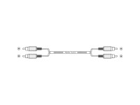 Alpha Elettronica  Cabo 2 Rca Macho / Macho 10m