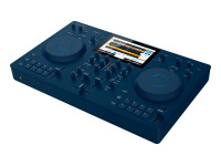 AlphaTheta  OMNIS-DUO - Sistema de DJ portátil todo en uno, 8 tipos de Beat FX;, 6 tipos de efectos de color de sonido;, 8 Hot Cues en cada deck;, Botones Beat Jump dedicados;, Controles de bucle de ritmo dedicados;, 