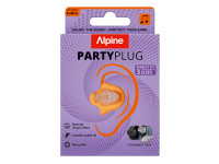 Alpine  PartyPlug Earplugs, Transparent
