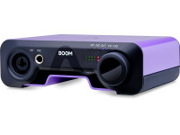 Apogee  BOOM - Interfaz de audio USB 2.0 de 2 canales, 24 bits/192 kHz, DSP de hardware integrado con canal sinfónico ECS: ecualizador de 3 bandas, filtro de paso alto, compresor y control de disparador, Ganancia...
