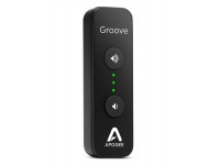 Apogee Groove USB 2.0 DAC & Headphone Amp - Conexión USB 2.0 para Mac y PC, Audio de hasta 24 bits/192 kHz, ESS Sabre DAC, Constant Current Drive™, respuesta de frecuencia ultrasuave para cualquier auricular, Quad Sum DAC™, 4 DAC por canal p...