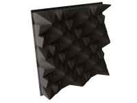 ATP CORALREEF Preto 3 unidades - Paquete de 3 unidades, Dimensiones: 60 x 60 x 12 cm, Material: EPS (poliestireno de alta densidad), 100% reciclable, Difusión media: 0,68/m² [>500Hz;, NRC (coeficiente de absorci&oac... ATP CORALREEF Preto 3 unidades - Paquete de 3 unidades, Dimensiones: 60 x 60 x 12 cm, Material: EPS (poliestireno de alta densidad), 100% reciclable, Difusión media: 0,68/m² [>500Hz;, NRC (coeficiente de absorci&oac...