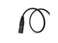 Audibax Pro Silver Black Cable 5m