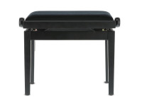 Banco de Piano Deluxe GEWA 130000 – Preto Mate
