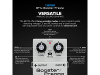 <b>BOSS BP-1W Pedal Booster Preamp Edição Especial WAZA CRAFT</b>