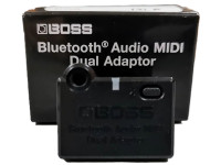 <b>BOSS BT-DUAL Adaptador Wireless Bluetooth Audio e MIDI para produtos BOSS e Roland BEST-SELLER</b>