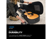 <b>BOSS CB-AG10 Saco Transporte Semi Rigido Alta Qualidade para Guitarras Acústicas Electroacusticas</b>