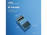 <b>BOSS CH-1 SUPER CHORUS pedal compacto efeitos guitarra elétrica</b>