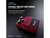 <b>BOSS DM-2W Pedal DELAY Edição Especial WAZA CRAFT</b>