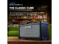 <b>BOSS DUAL CUBE LX Combo Guitarra Elétrica STEREO Ultra-Portátil</b>