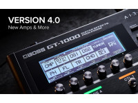 <b>BOSS GT-1000 Pedaleira Multi-efeitos guitarra baixo + Bolsa transporte almofadada BOSS CB-ME80</b>