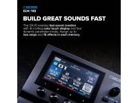 <b>BOSS GX-10 Pedaleira Multi-Efeitos USB para Guitarra e Baixo BEST-SELLER visor a cores sensivel ao toque</b>