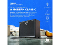 <b>BOSS KATANA 100 GEN 3 Combo Amplificador Guitarra Elétrica 100 Watts multi-efeitos altifalante 12-polegadas porta USB computador smartphone BEST-SELLER</b>