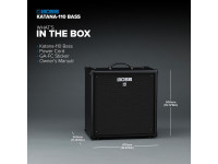 <b>BOSS KATANA-110 BASS Combo de Baixo Profissional Classe AB 110 Watts</b>