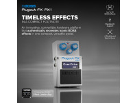 <b>BOSS PX-1 PLUGOUT FX Pedal Revolucionário Bluetooth Visor LCD porta USB MIDI</b>