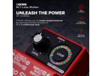<b>BOSS RC-1 LOOP STATION pedal compacto looper guitarra baixo vocalista beatbox gravador audio wave BEST-SELLER</b>