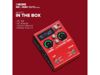 <b>BOSS RC-10R LOOP STATION caixa de ritmos loop guitarra eletrica voz vocalista beatbox computador gravador audio</b>
