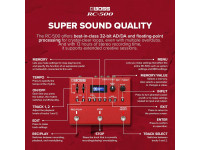 <b>BOSS RC-500 looper 2 pistas guitarra eletrica voz vocalista beatbox computador gravador audio BEST-SELLER</b>