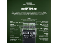 <b>BOSS RE-2 SPACE ECHO Pedal Compacto Digital Vintage Reverb</b>