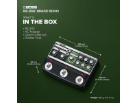 <b>BOSS RE-202 SPACE ECHO Pedal Premium Digital Reverb e Delay</b>