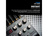 <b>BOSS RV-200 Pedal REVERB Digital Nível Profissional 32-bits 96kHz</b>