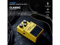 <b>BOSS SD-1 SUPER OVERDRIVE Pedal Distorção para Guitarra Eléctrica BEST-SELLER</b>