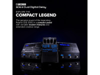 <b>BOSS SDE-3 DUAL DIGITAL DELAY pedal delay digital para Guitarra Elétrica</b>