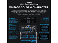 <b>BOSS SDE-3 DUAL DIGITAL DELAY pedal delay digital para Guitarra Elétrica</b>