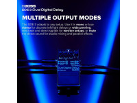 <b>BOSS SDE-3 DUAL DIGITAL DELAY pedal delay digital para Guitarra Elétrica</b>