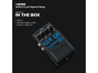 <b>BOSS SDE-3 DUAL DIGITAL DELAY pedal delay digital para Guitarra Elétrica</b>