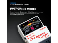 <b>BOSS TU-3 Pedal Afinador Cromático Guitarra Baixo Contrabaixo visor LED BEST-SELLER</b>