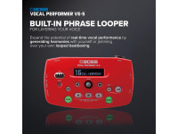 <b>BOSS VE-5 WH Processador de Voz Harmonizer Profissional Branco</b>