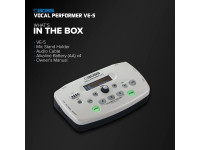 <b>BOSS VE-5 WH Processador de Voz Harmonizer Profissional Branco</b>