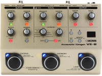 <b>BOSS VE-8 ACOUSTIC SINGER Processador Voz Canais VOCAL/GUITAR 9-tipos HARMONY entradas saidas XLR BEST-SELLER</b>