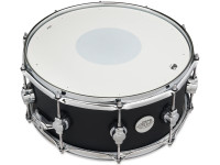 <b>DW DRUMS DESIGN SATIN BLACK Maple Snare Drum 6x14 DDLM0614SSBL</b>