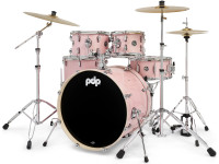 <b>DW PDP MAINSTAGE Pale Rose KIT BATERIA COMPLETA ACÚSTICA 5-PEÇAS PDMA2215KTPR</b>