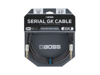 BOSS BGK-15 Cabo Serial GK 4.5m para GM-800, GK-5, GK-5B, GKC-AD, GKC-DA - Cable Serie GK BGK-15 4,5m, 