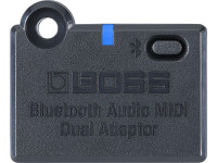 BOSS BT-DUAL <b>Adaptador Bluetooth</b> para CUBE STREET II, ME-90, ME-90B, GX-100, KATANA 110 210, AC-22LX, DUAL CUBE LX, TD-02K KV - Adaptador inalámbrico Bluetooth de audio y MIDI BOSS BT-DUAL, Le permite utilizar aplicaciones BOSS EDITOR (Android/iOS), Estándar de comunicación MIDI y audio Bluetooth (BLE-MIDI), Instalac...