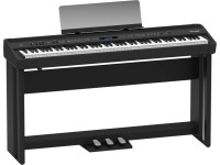 <b>PACK Piano Roland FP-90X BK Suporte Roland KSC-90-BK Barra 3 Pedais Roland KPD-90-BK</b>