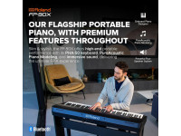 <b>PACK STAGE PIANO Roland FP-90X BK + SACO TRANSPORTE ROLAND CB-B88V2</b>