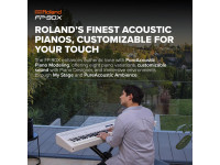 <b>PACK STAGE PIANO Roland FP-90X BK + SACO TRANSPORTE ROLAND CB-B88V2</b>